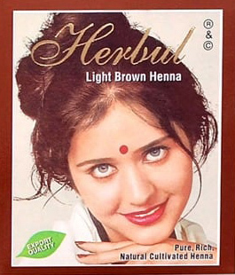 Хна для волос Herbul светло-коричневый