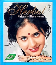 Хна для волос Herbul глубокий черный