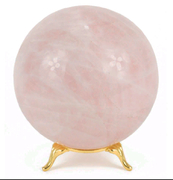 Шар из розового кварца дм 60 мм