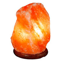 Соляная лампа "Скала" из розово-красной соли 26-35 кг