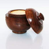 "Лаванда" твердые масляные духи в деревянной шкатулке