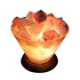 Соляная лампа "Стеклянная ваза с камнями" из гималайской соли