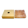 Плитка для жарки из гималайской соли с бордюром в коробке