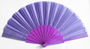 Веер однотонный малый фиолетовый