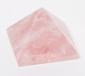 Пирамидка из розового кварца